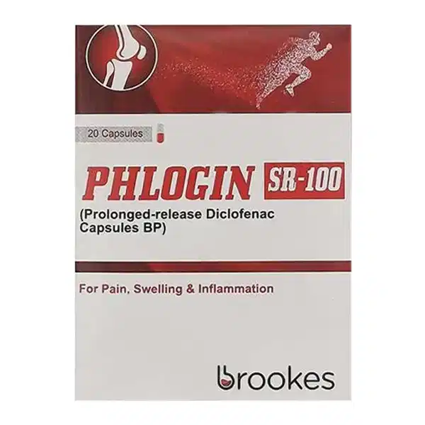 Phlogin Sr Capsules 100mg